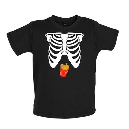 Fries Tummy Baby T Shirt
