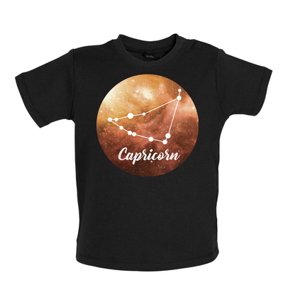 Capricorn Sign Baby T Shirt