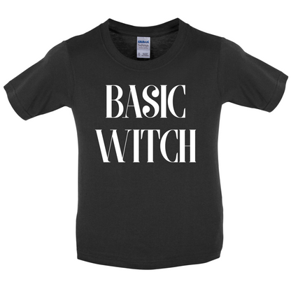Basic Witch Kids T Shirt
