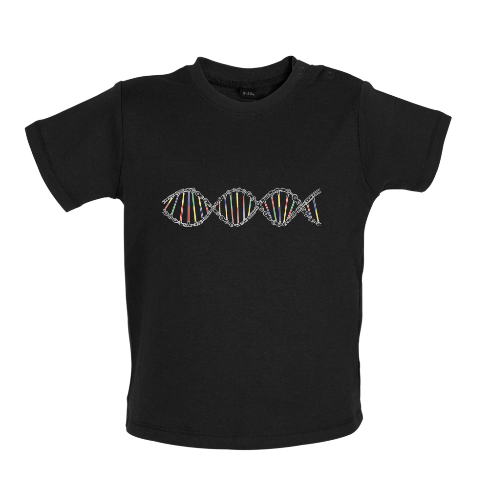 Cycling DNA Baby T Shirt