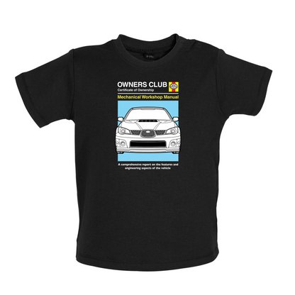 Car Owners Manual Impreza Baby T Shirt