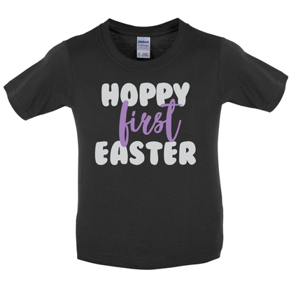 Hoppy First Easter Kids T Shirt