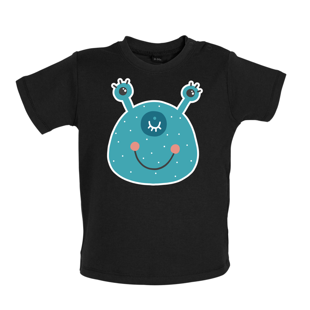 Smiley Face Alien Mrs T Shirt