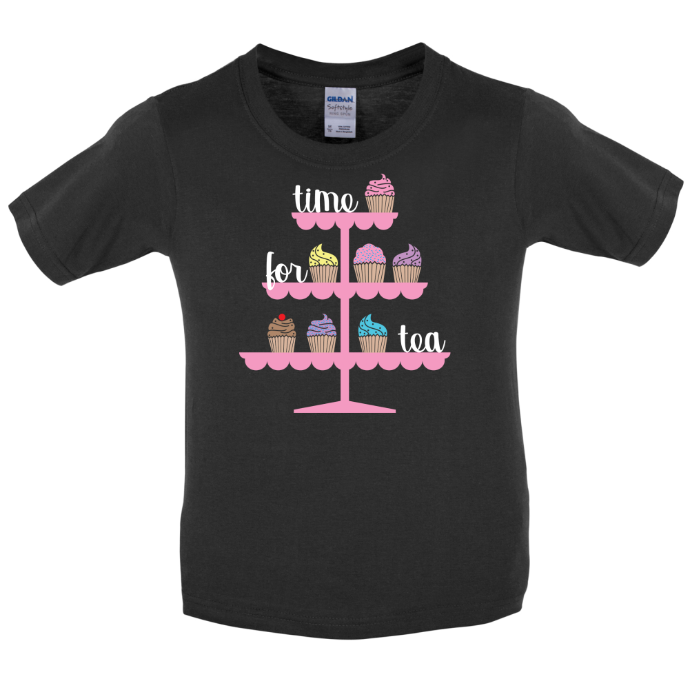 Time For Tea Kids T Shirt