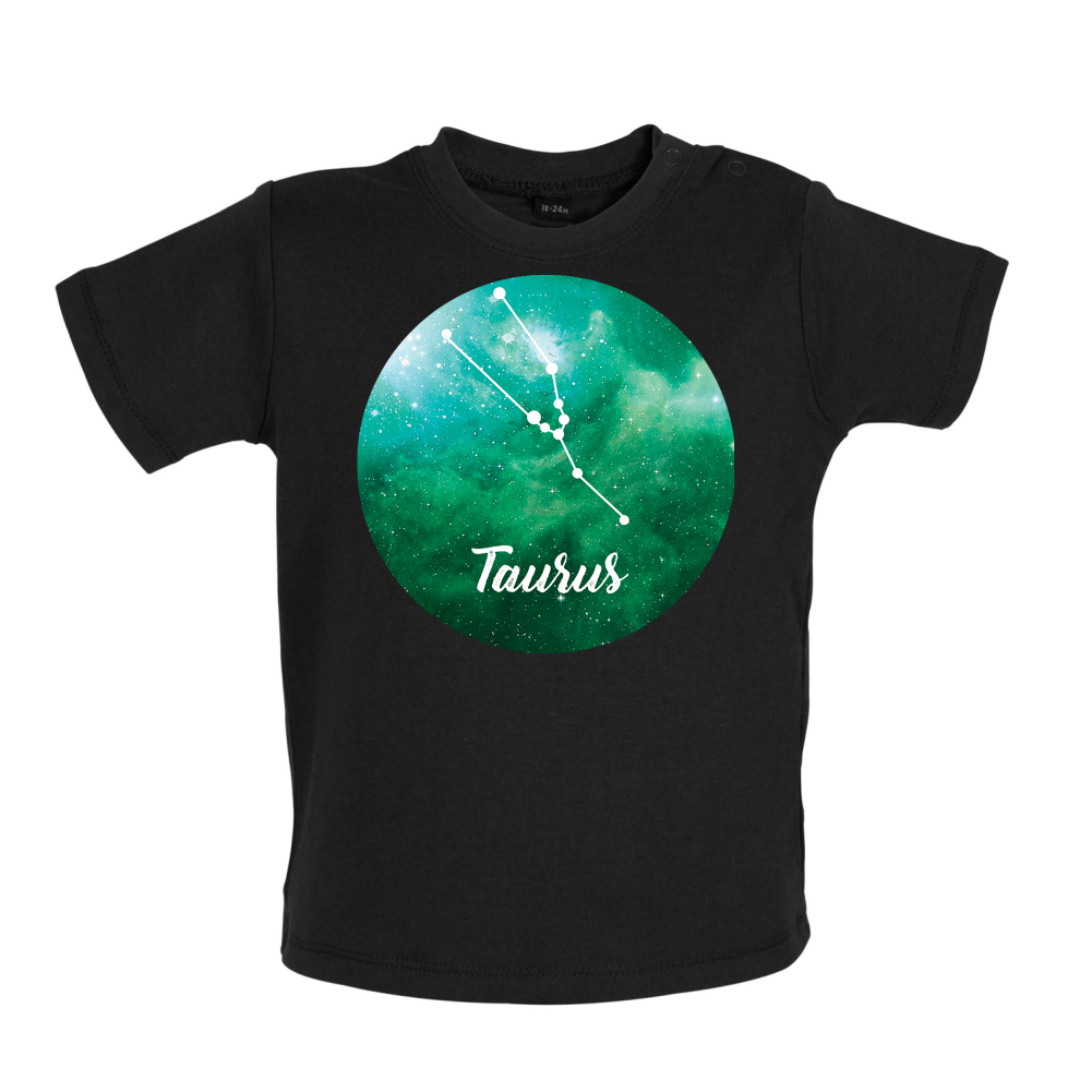 Taurus Sign Baby T Shirt