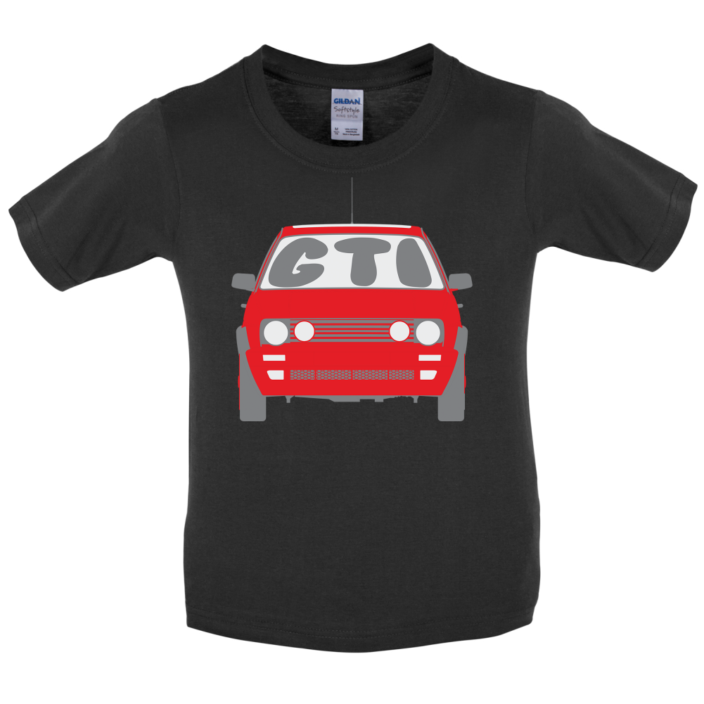 Golf GTI MK2 - Bubble Kids T Shirt