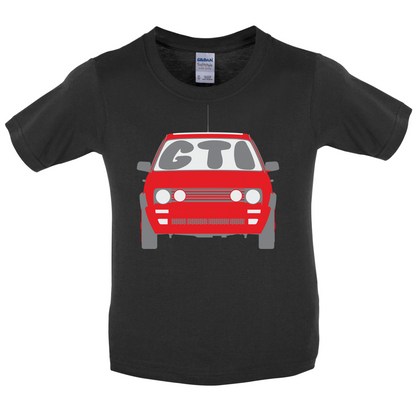 Golf GTI MK2 - Bubble Kids T Shirt