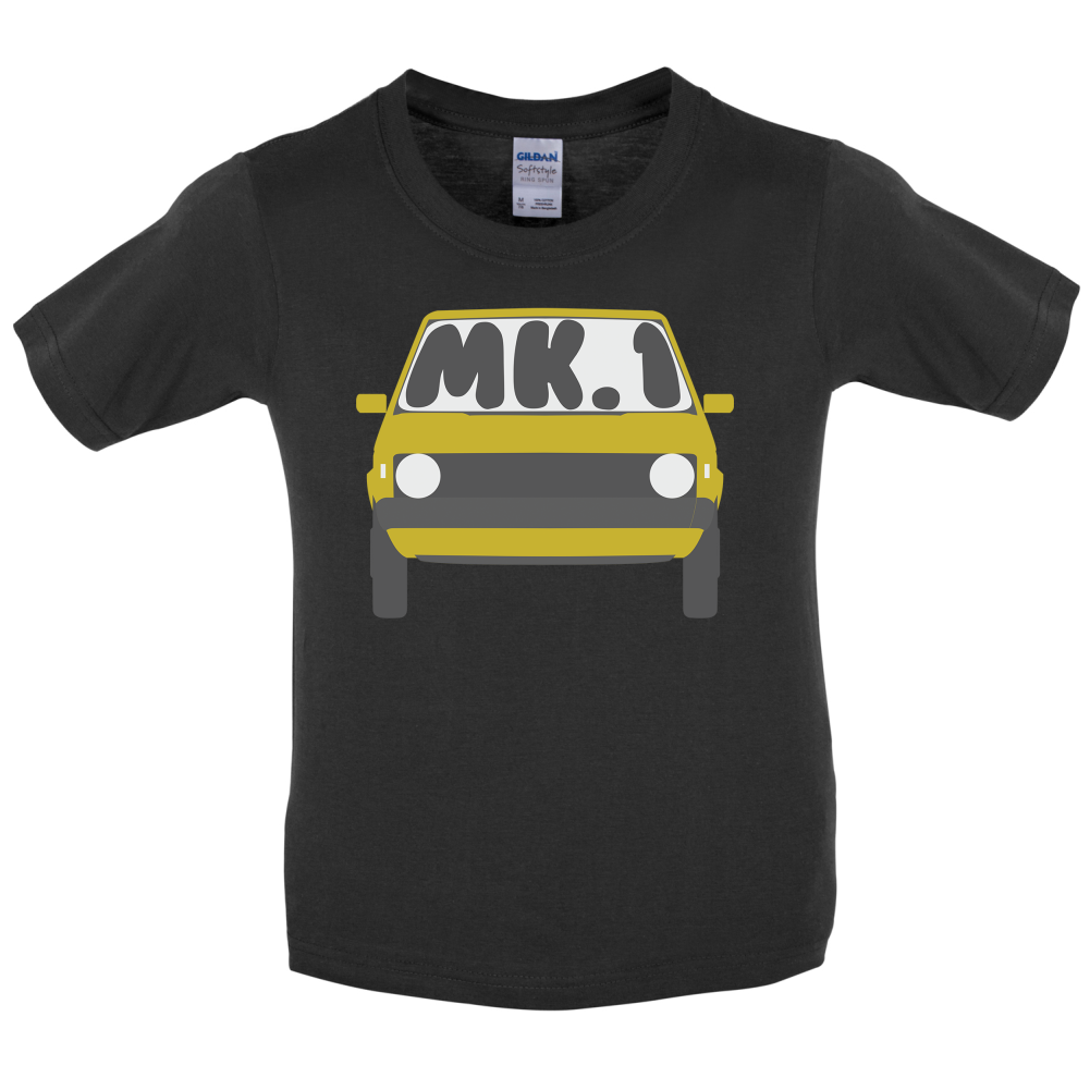 Golf MK1 - Bubble Kids T Shirt