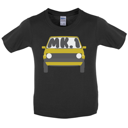 Golf MK1 - Bubble Kids T Shirt