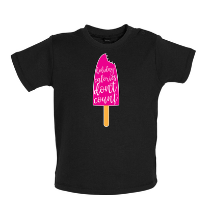 Holiday Calories Don't Count Baby T Shirt