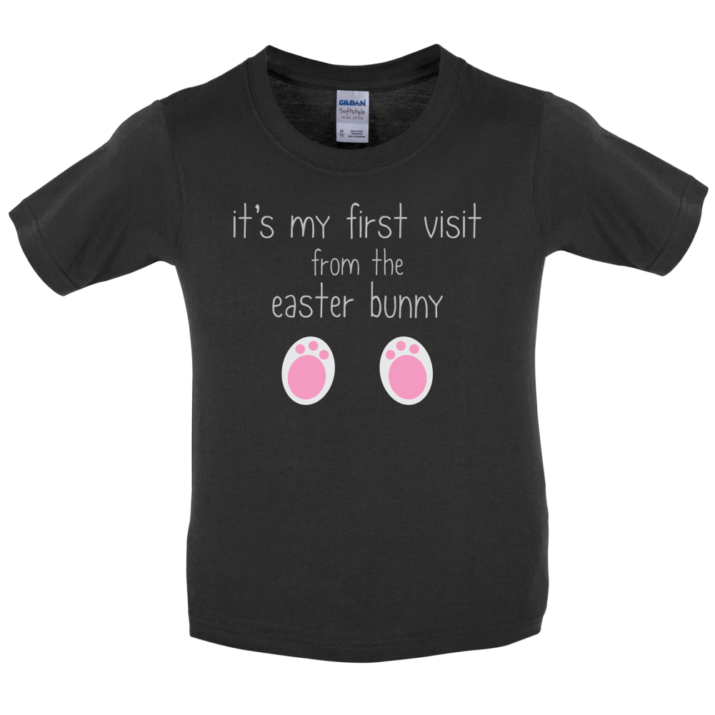 First Visit From The Eater Bunny Kids T Shirt