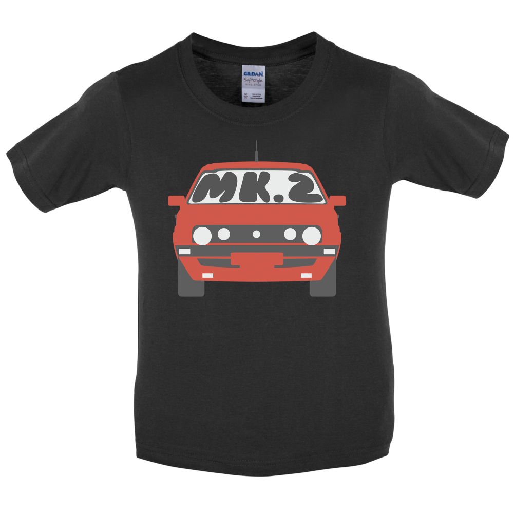 Golf MK2  - Bubble Kids T Shirt