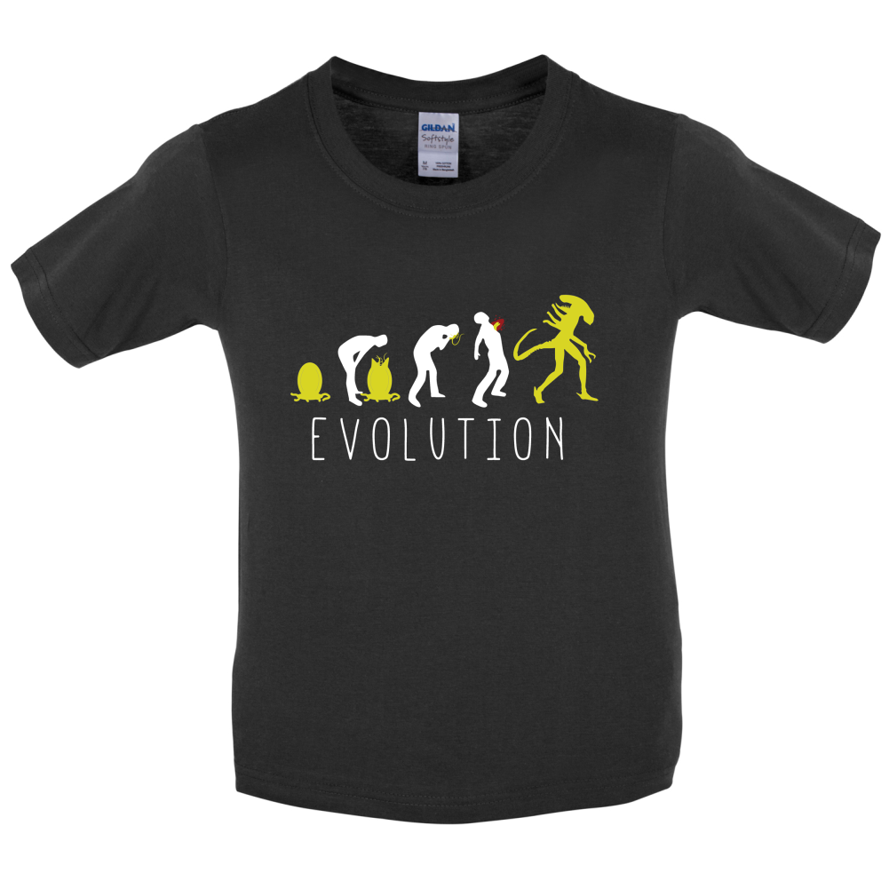 Alien Olution Kids T Shirt