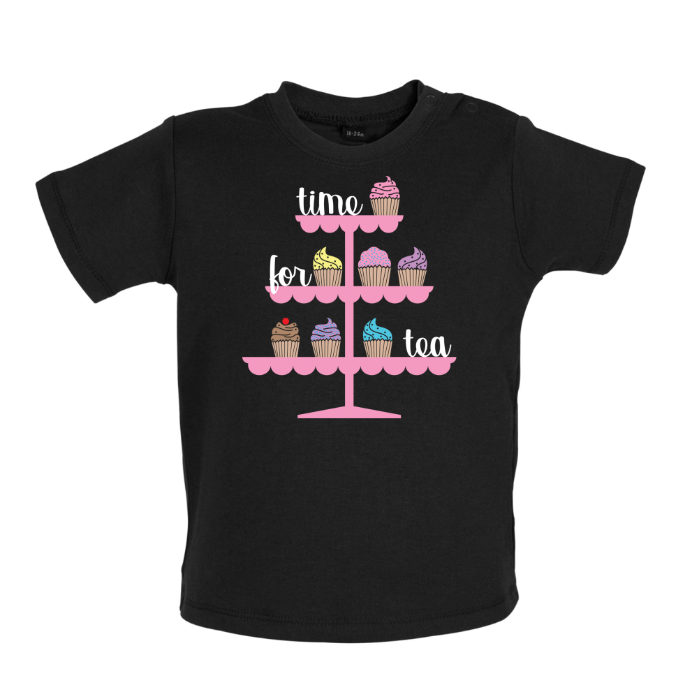 Time For Tea Baby T Shirt