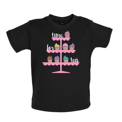 Time For Tea Baby T Shirt