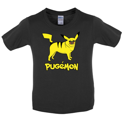 Pugemon Kids T Shirt