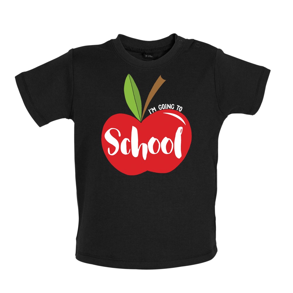 I'm Going To School Baby T Shirt