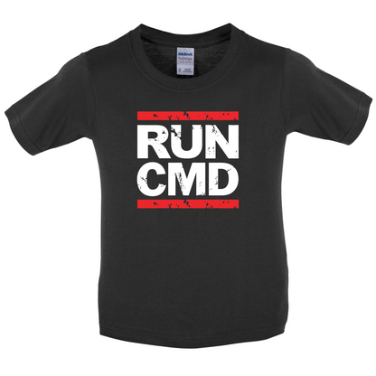 Run CMD Kids T Shirt