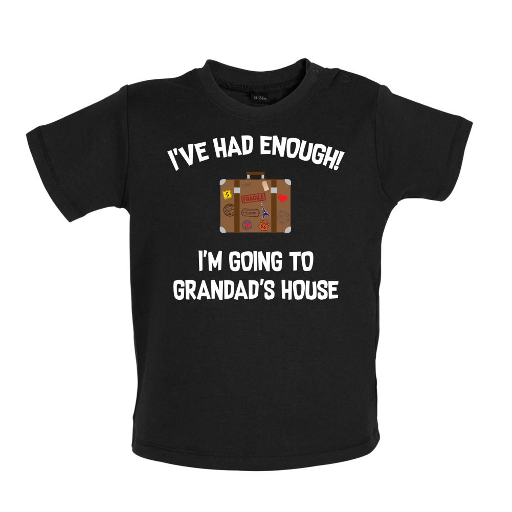 I'm Going To Grandad's House Baby T Shirt