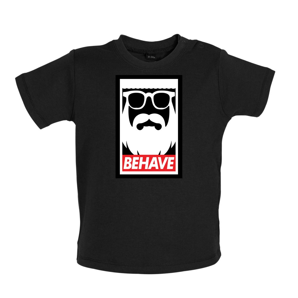 Behave-Obey Baby T Shirt