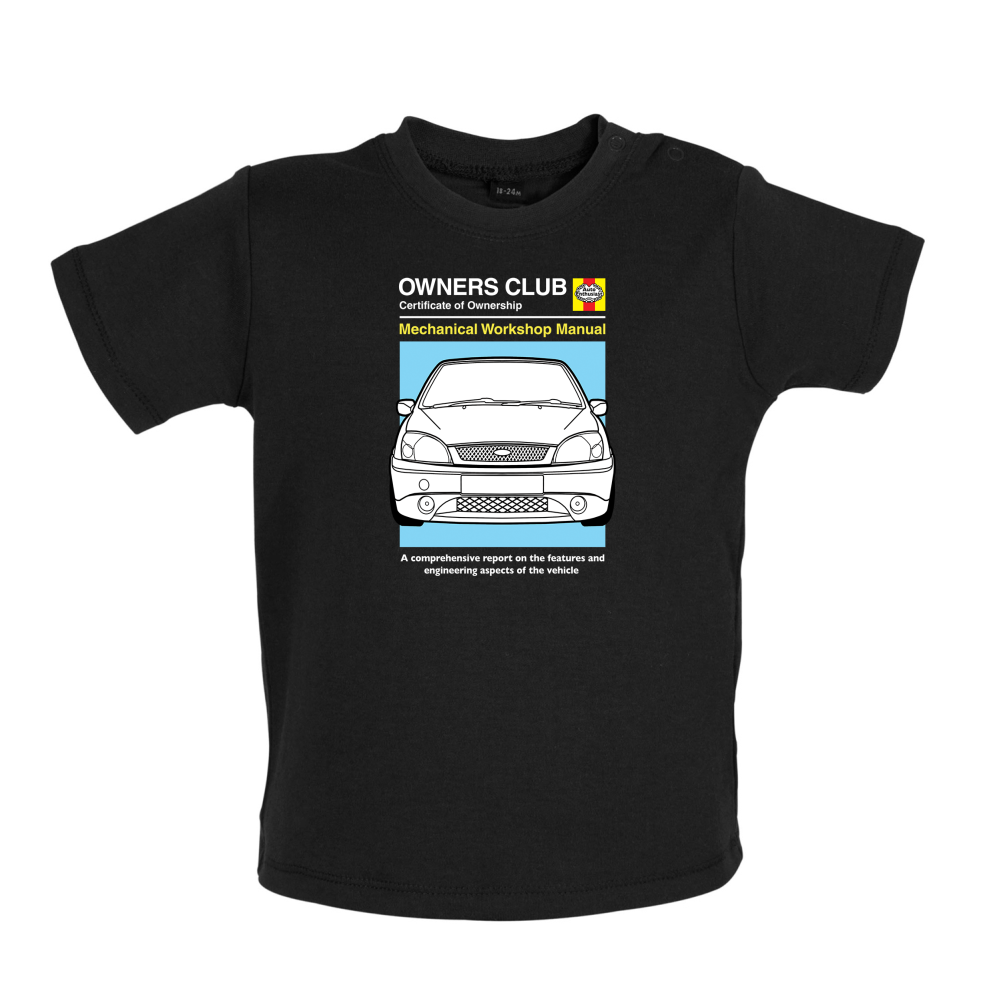 Car Owners Manual Ford Fiesta Baby T Shirt