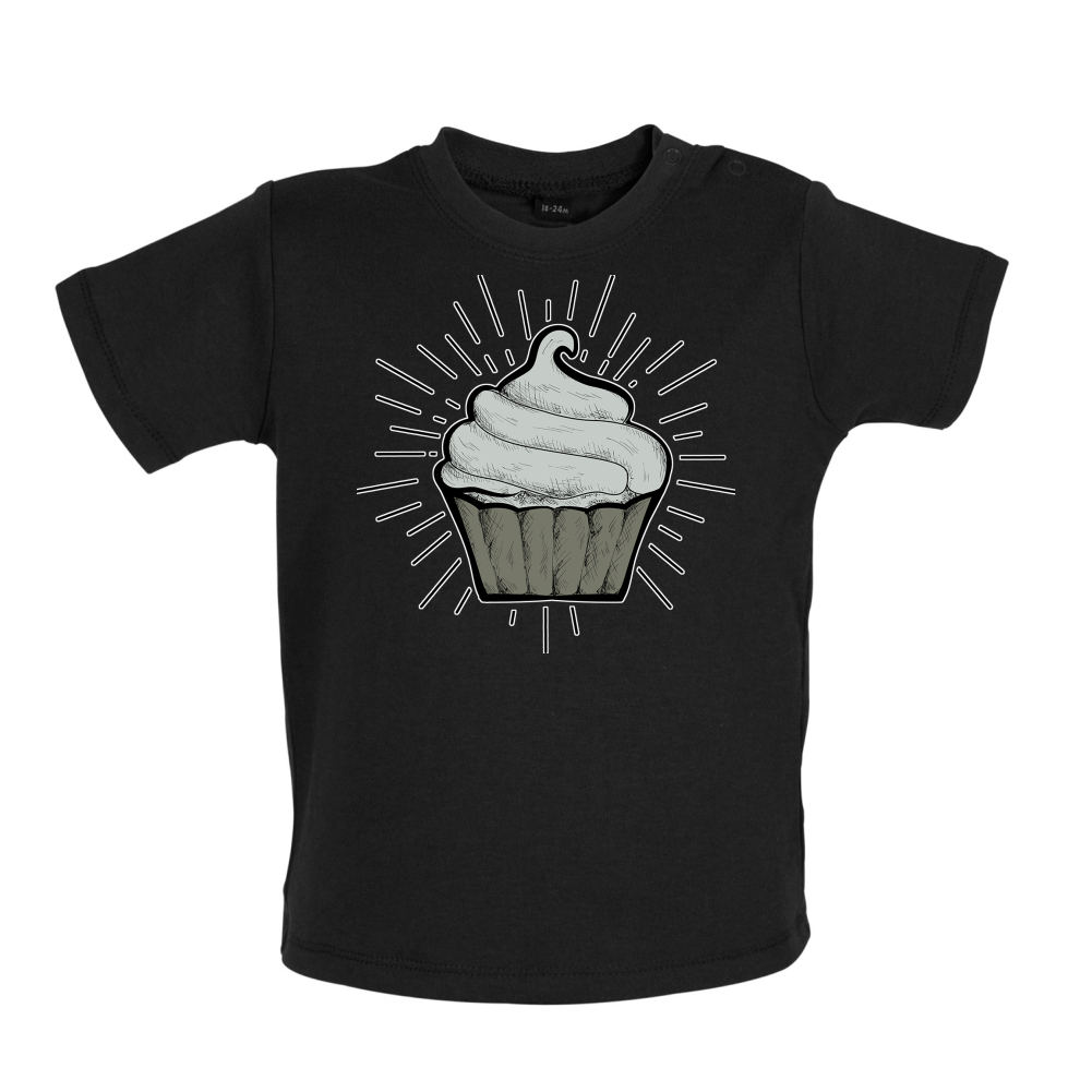 Giant Cup Cake Baby T Shirt