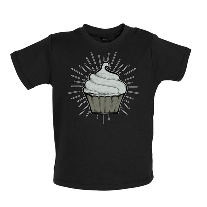 Giant Cup Cake Baby T Shirt