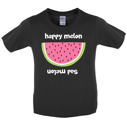 Happy Melon Sad Melon Kids T Shirt