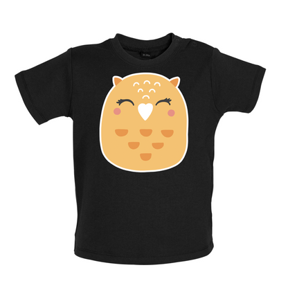 Smiley Face Mrs Owl Mrs T Shirt