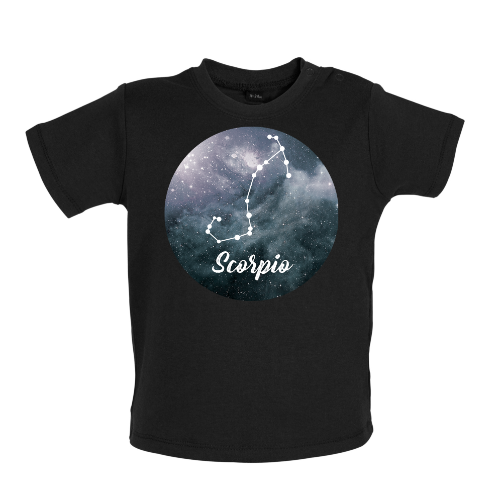 Scorpio Sign Baby T Shirt