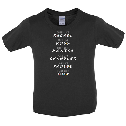 Friends Cast Kids T Shirt