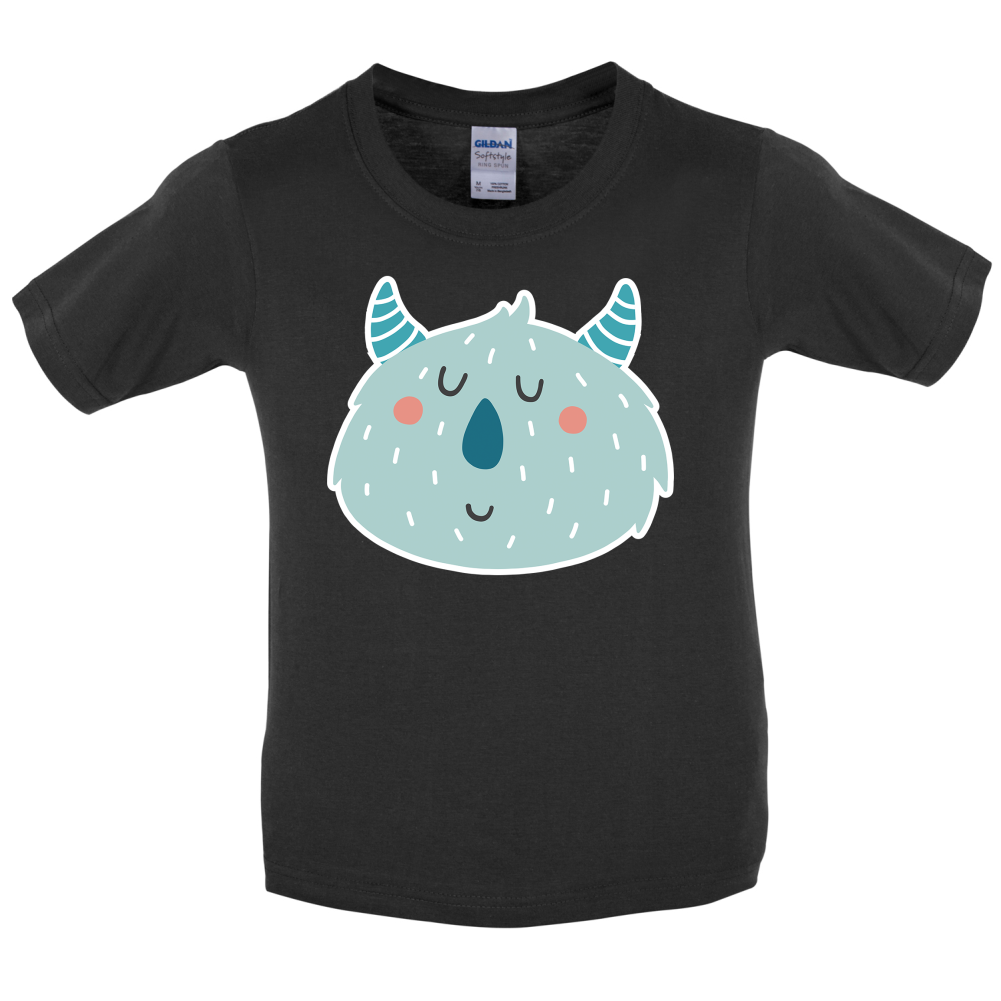 Smiley Face Sully Kids T Shirt
