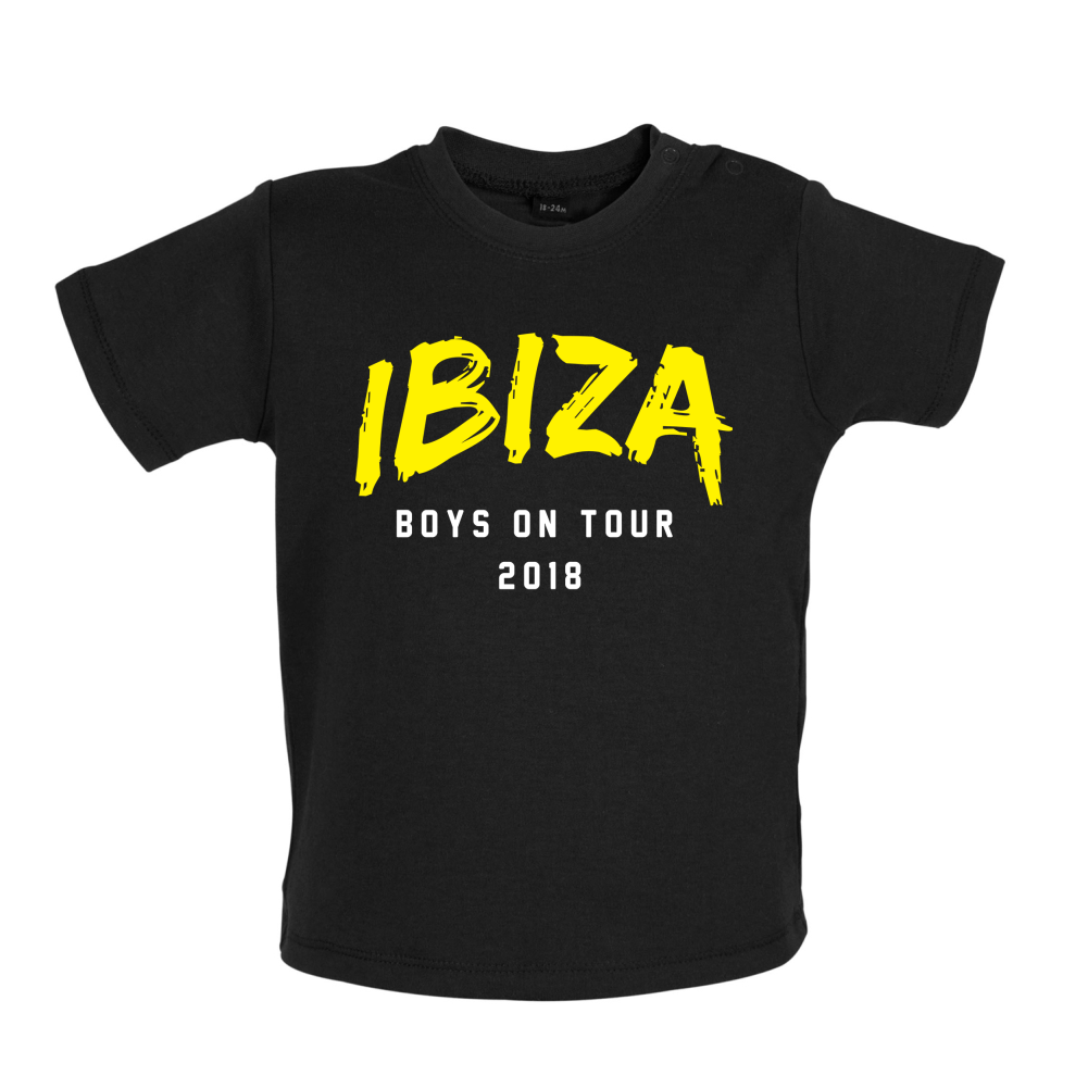 Boys On Tour Ibiza Baby T Shirt