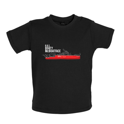 RRS Boaty McBoatface Baby T Shirt