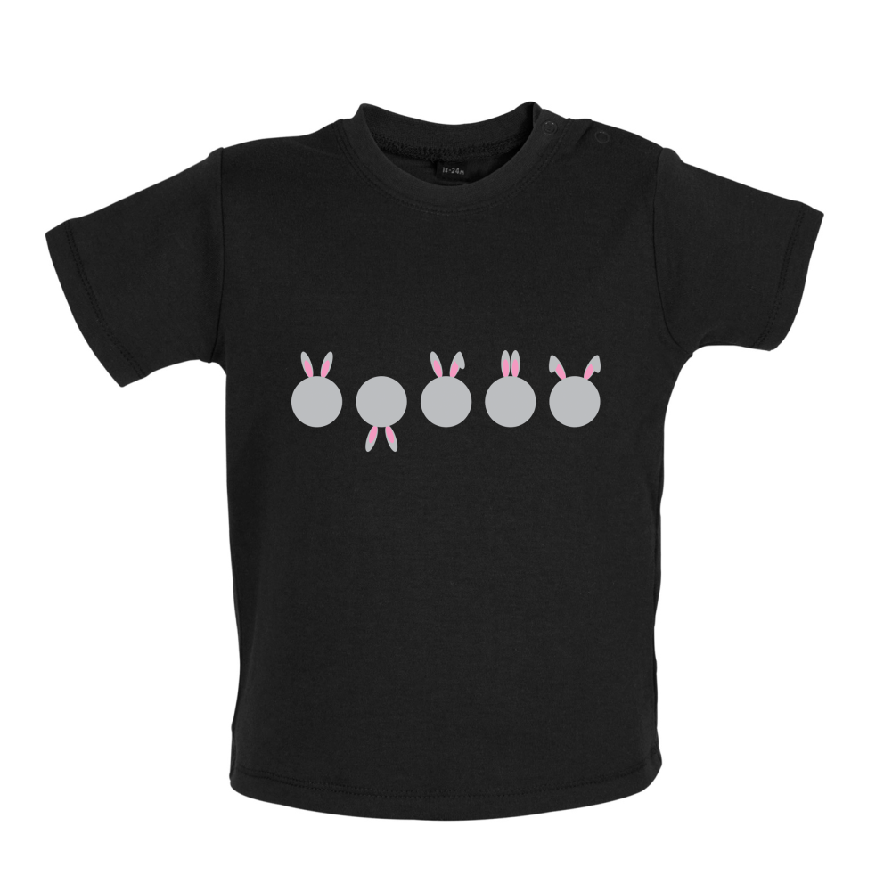 Five Bunnies Baby T Shirt