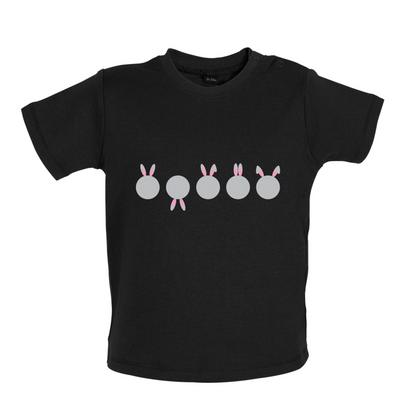 Five Bunnies Baby T Shirt