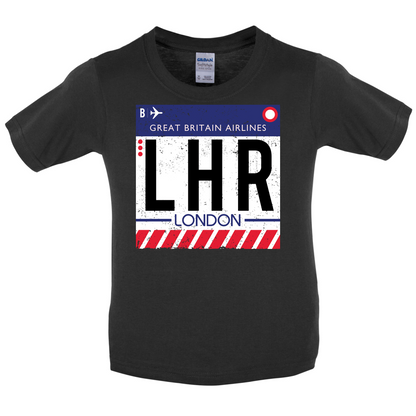 London Airport Kids T Shirt