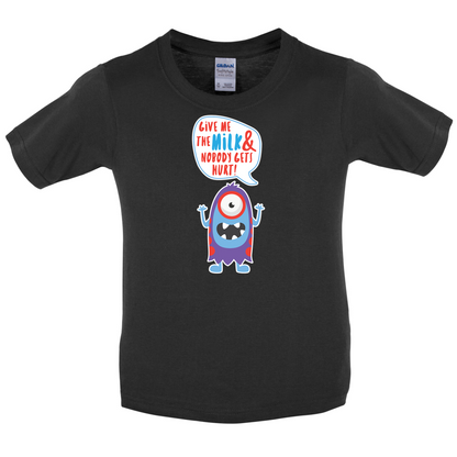 Give Me The Milk Kids T Shirt