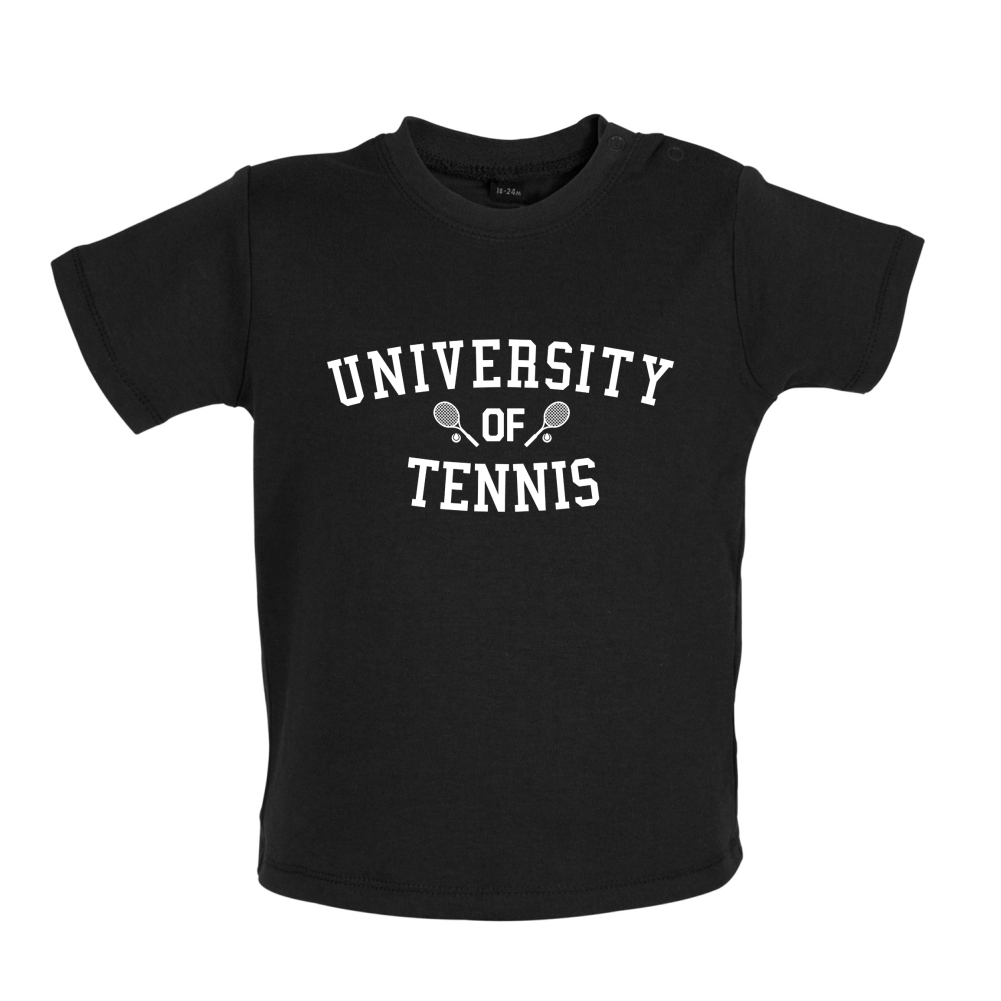 University Of Tennis Baby T Shirt