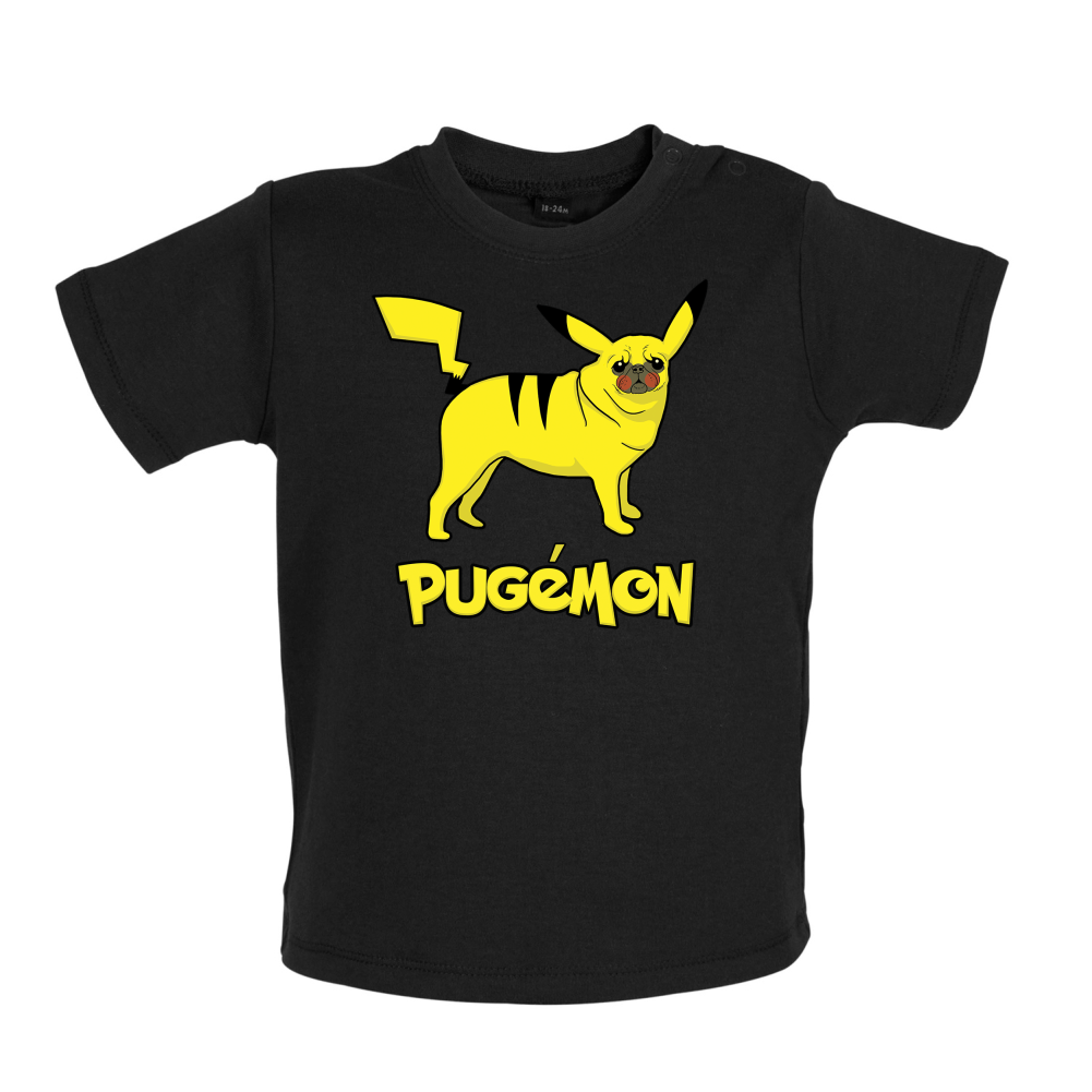 Pugemon Baby T Shirt