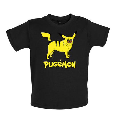 Pugemon Baby T Shirt