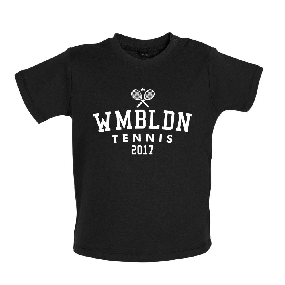 Wmbledon Tennis Baby T Shirt