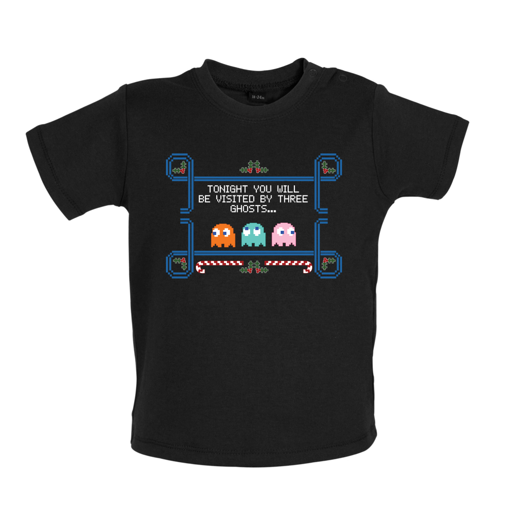 Visited By Three Ghosts Baby T Shirt
