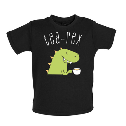 Tea-Rex Baby T Shirt
