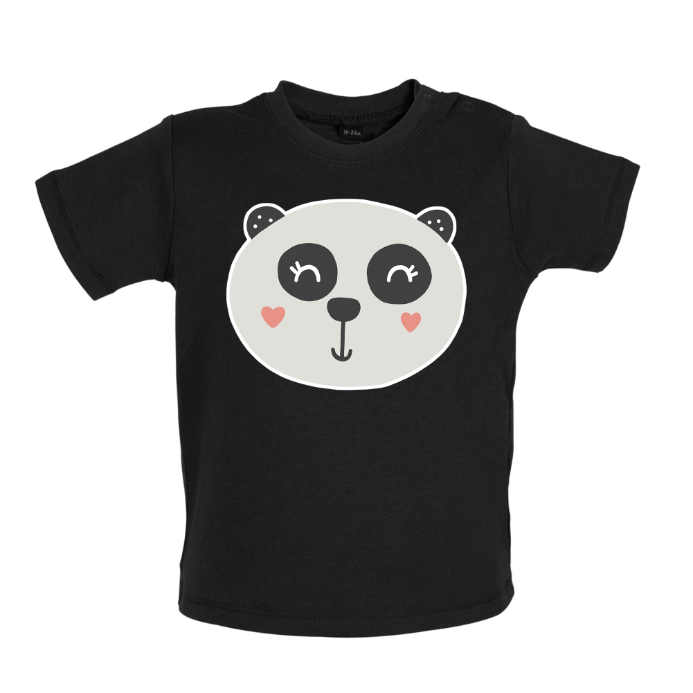 Smiley Face Panda T Shirt