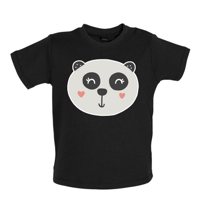 Smiley Face Panda T Shirt