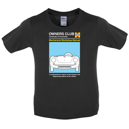 Car Owners Manual 550 Kids T Shirt