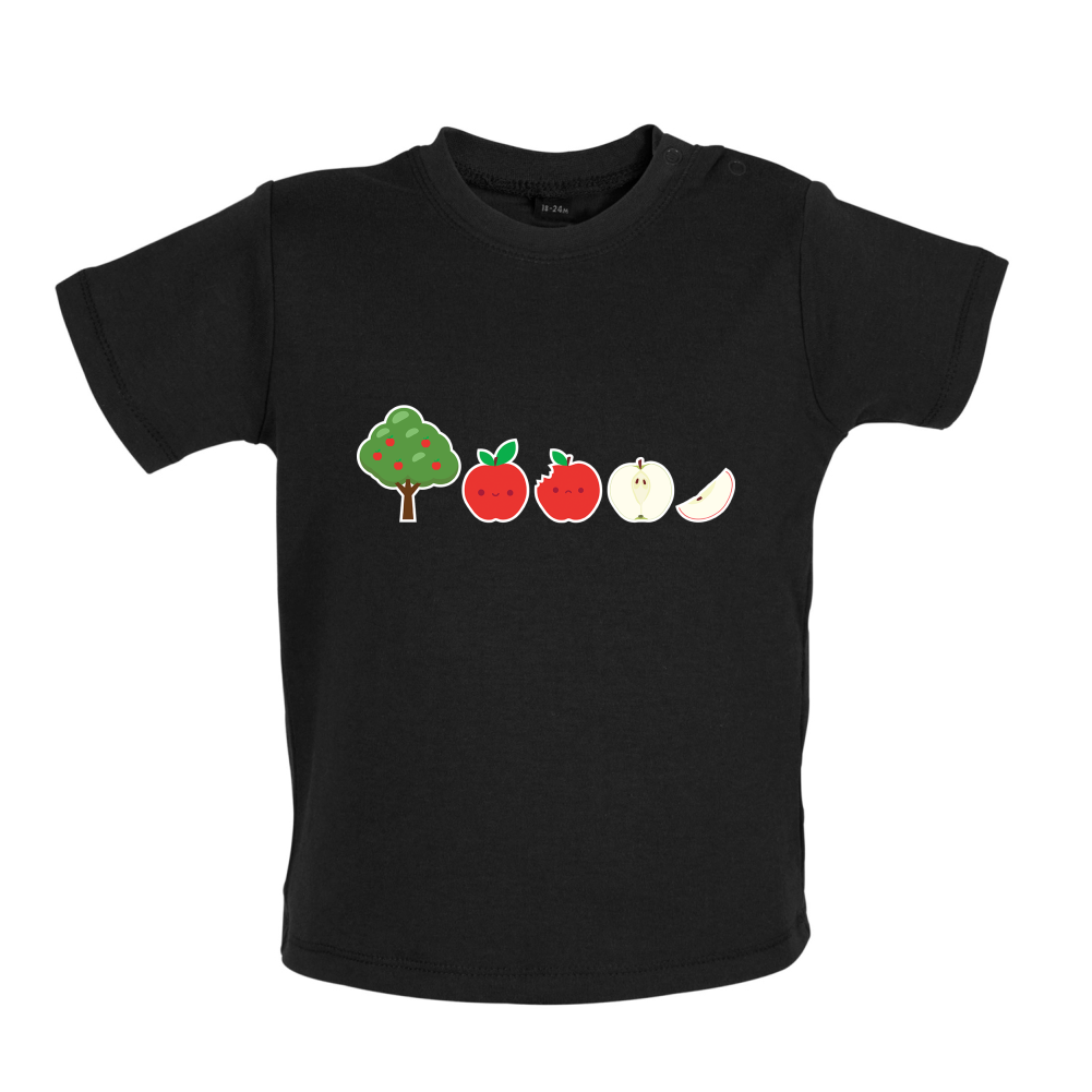 Evolution Of Apple Baby T Shirt