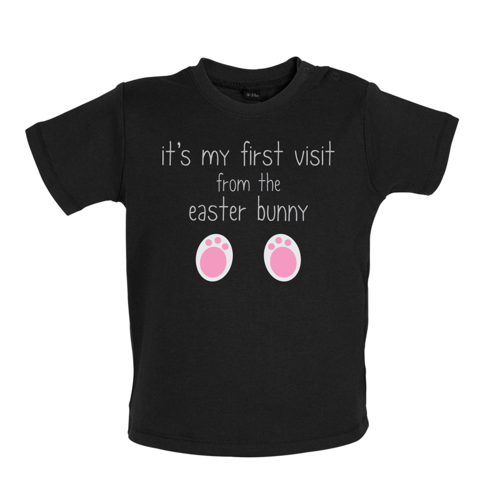 First Visit From The Eater Bunny Baby T Shirt
