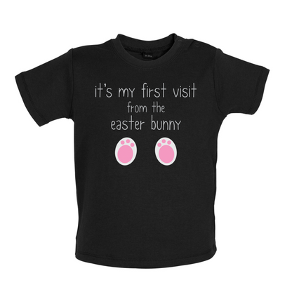 First Visit From The Eater Bunny Baby T Shirt